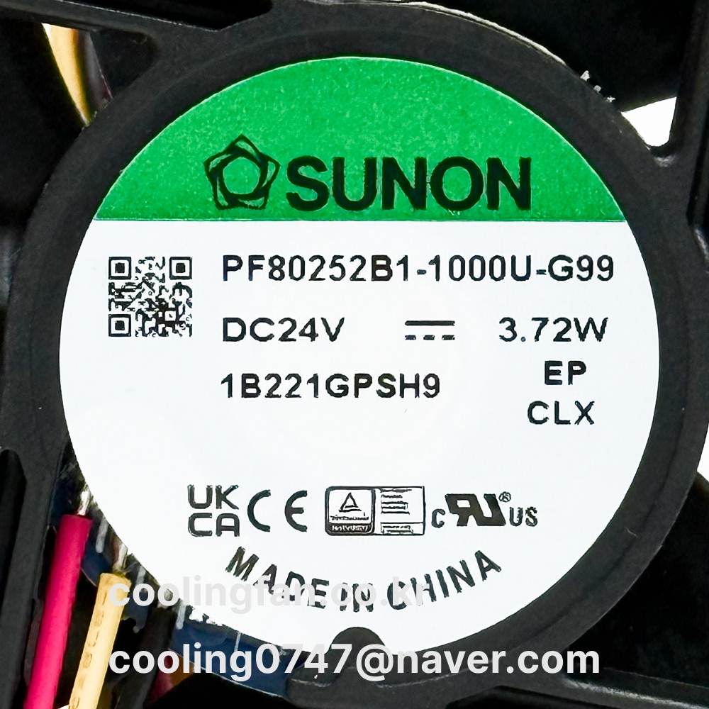 PF80252B1-1000U-G99 (FG센서/고풍량)