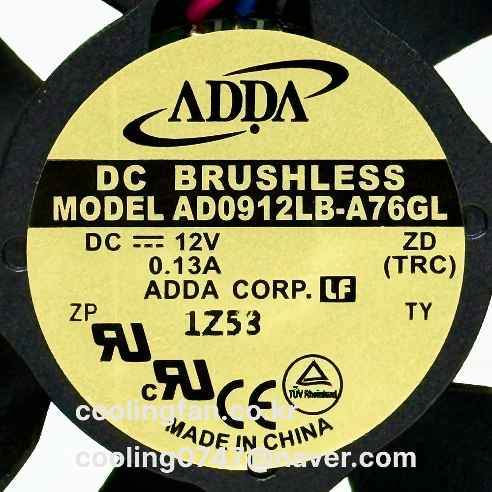 AD0912LB-A76GL (FG센서/저소음)